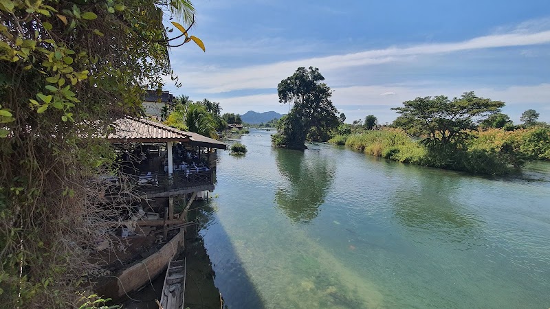 Historic Bridge Don Det - Don Khon - Historic Bridge Don Det - Don Khon, Mekong, XW7C+C8G, Khon Tai, Laos