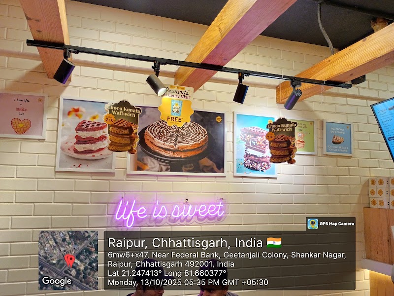 The Belgian Waffle Co - The Belgian Waffle Co, Geetanjali Colony, Shankar Nagar, Raipur, Chhattisgarh 492001, India