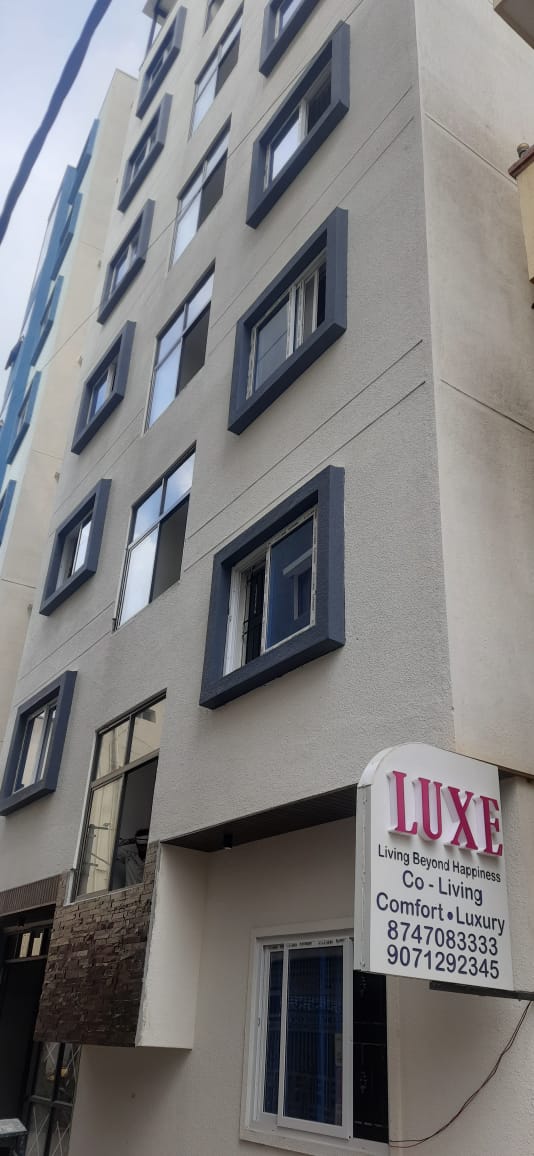 LUXE CO LIVING PG - LUXE CO LIVING PG 48 3rd cross, Church St, near Durga ParameshwaribTemple, Murugeshpalya, Kaveri Nagar, Bengaluru, Karnataka 560017, India