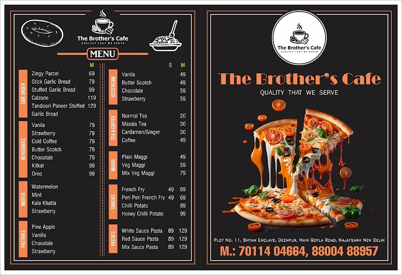 The Brother's Cafe - The Brother's Cafe housing complex, Plot no 292A, Old Palam Rd, Raju Enclave, Sector 15 Dwarka, Kakrola, Delhi, 110078, India