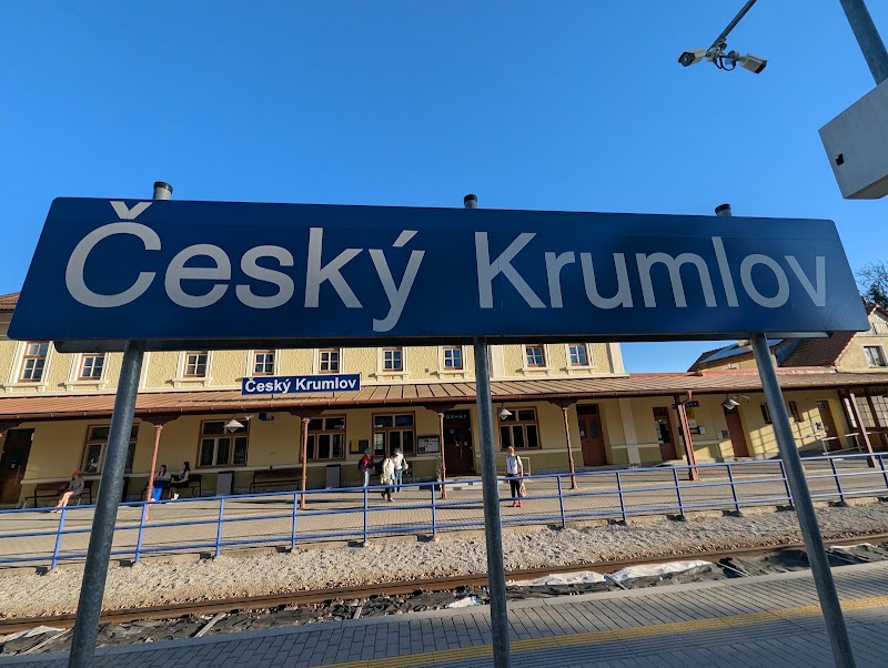 Train station Cesky Krumlov - Train station Cesky Krumlov, tř. Míru 1, Nádražní Předměstí, 381 02 Český Krumlov-Český Krumlov 1, Czechia