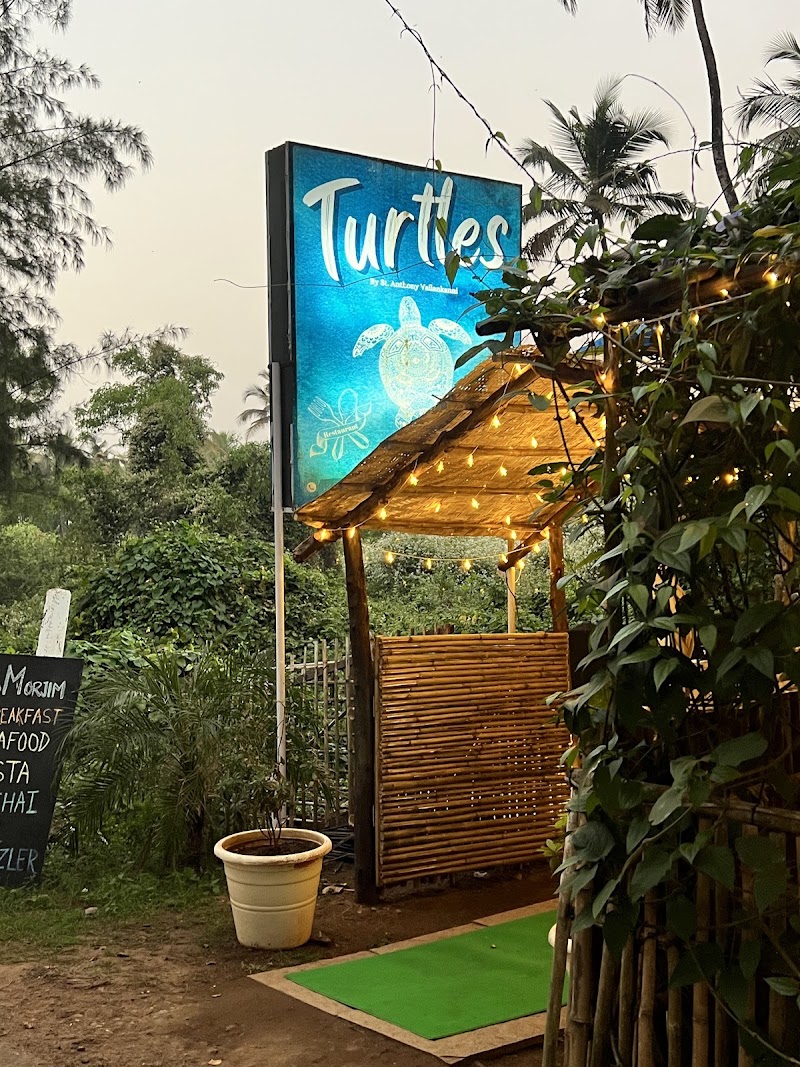 Turtles Restaurant & Bar - Turtles Restaurant & Bar Turtle, Beach Road, Tembwada, Morjim, Goa 403512, India