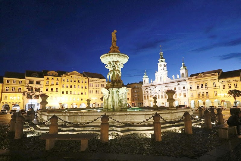 Samson fountain - Samson fountain, Náměstí Přemysla Otakara II., 370 01 České Budějovice-České Budějovice 1, Czechia