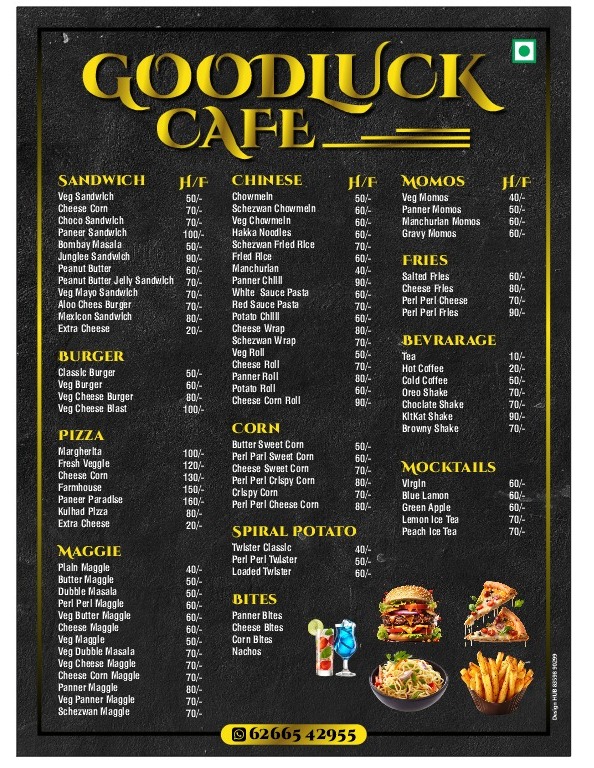 Good luck cafe - Good luck cafe, Vidya Vihar Colony, Nehru Nagar, Bhilai, Chhattisgarh 490020, India
