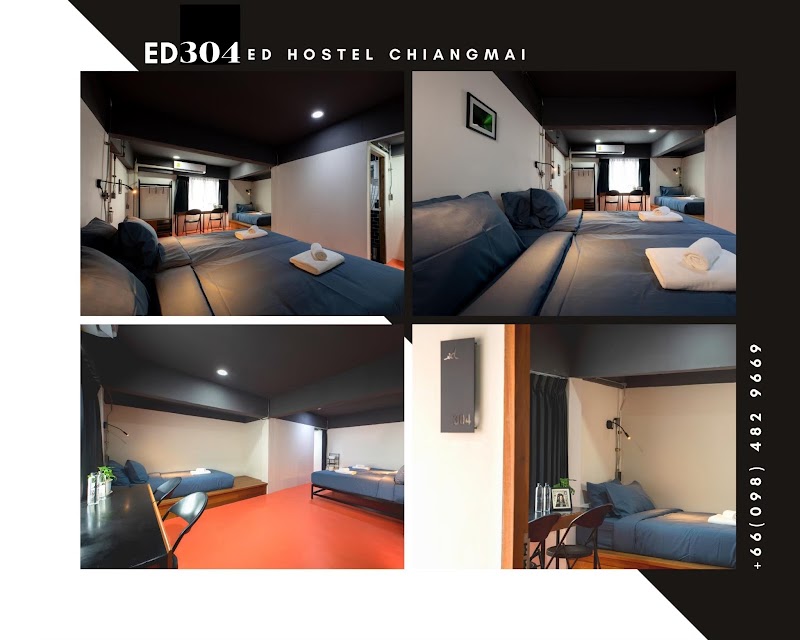 Ed Hostel Chiang Mai - Ed Hostel Chiang Mai เลขที่ 2 Rachadamnoen Rd Soi 1 Old City Tambon Si Phum, เมือง Chang Wat Chiang Mai 50200, Thailand
