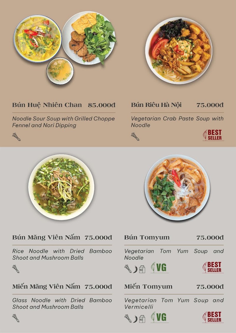Bếp Chay Huệ Nhiên - Vegan & Vegetarian Restaurant - Bếp Chay Huệ Nhiên - Vegan & Vegetarian Restaurant 39 P. Hàng Quạt, Hàng Gai, Hoàn Kiếm, Hà Nội 10000, Vietnam
