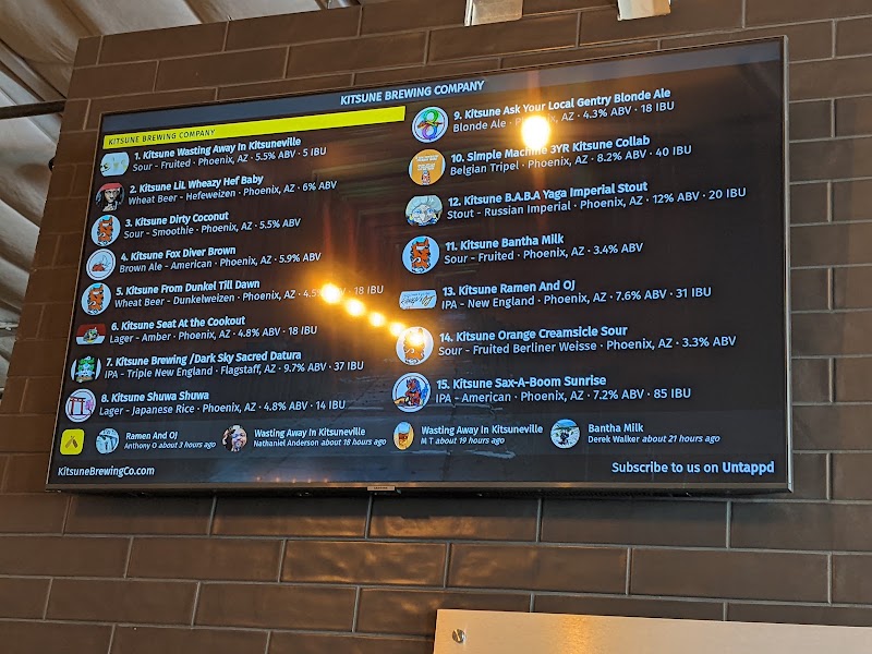 Kitsune Brewing Company - Kitsune Brewing Company, 3321 E Bell Rd Ste B-5, Phoenix, AZ 85032, USA