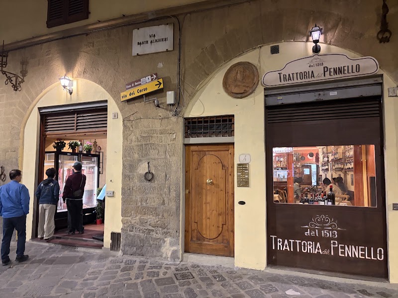 Trattoria del Pennello - Trattoria del Pennello Via Dante Alighieri, 4/r, 50122 Firenze FI, Italy