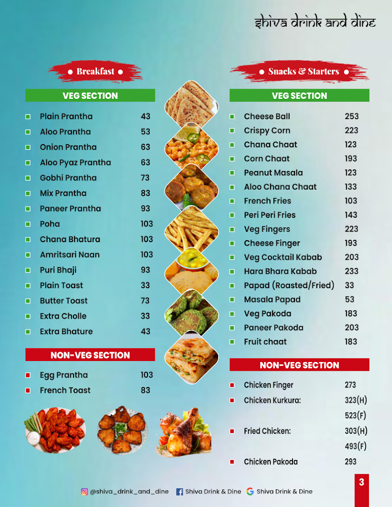 Shiva Drink & Dine - Shiva Drink & Dine, first floor, Shiva Drink and Dine, of Shiva Dhaba, road, near Prayas Bhawan, Civil Bazar, Yol, Dharamshala, Himachal Pradesh 176215, India