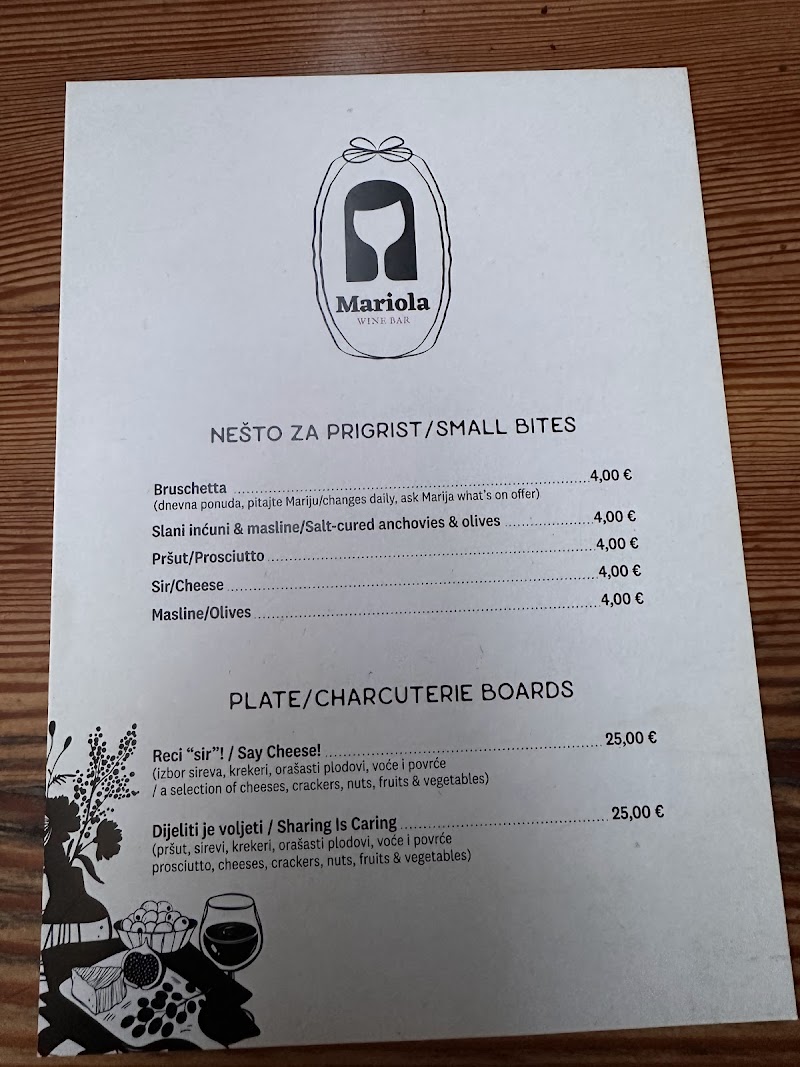 Mariola wine bar - Mariola wine bar, Ul. Antuna Rozanovića 13, 20260, Korčula, Croatia