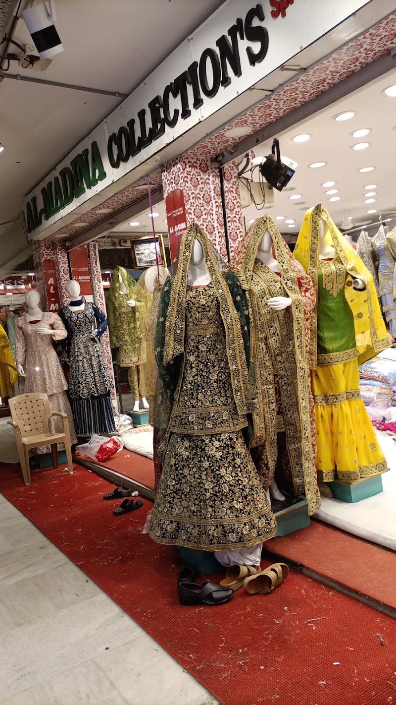 Al - Madina Collection - Al - Madina Collection, Ground Floor , Bin Trix Complex , Near Farasha Hotel, Charminar Rd, opp. Charminar, Charminar, Ghansi Bazaar, Hyderabad, Telangana 500002, India