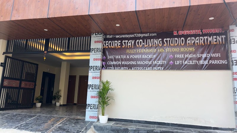 Secure Stay Co-Living Studio Apartment - Secure Stay Co-Living Studio Apartment, Fazilpur Jharsa, Sector 72, Gurugram, Haryana 122101, India