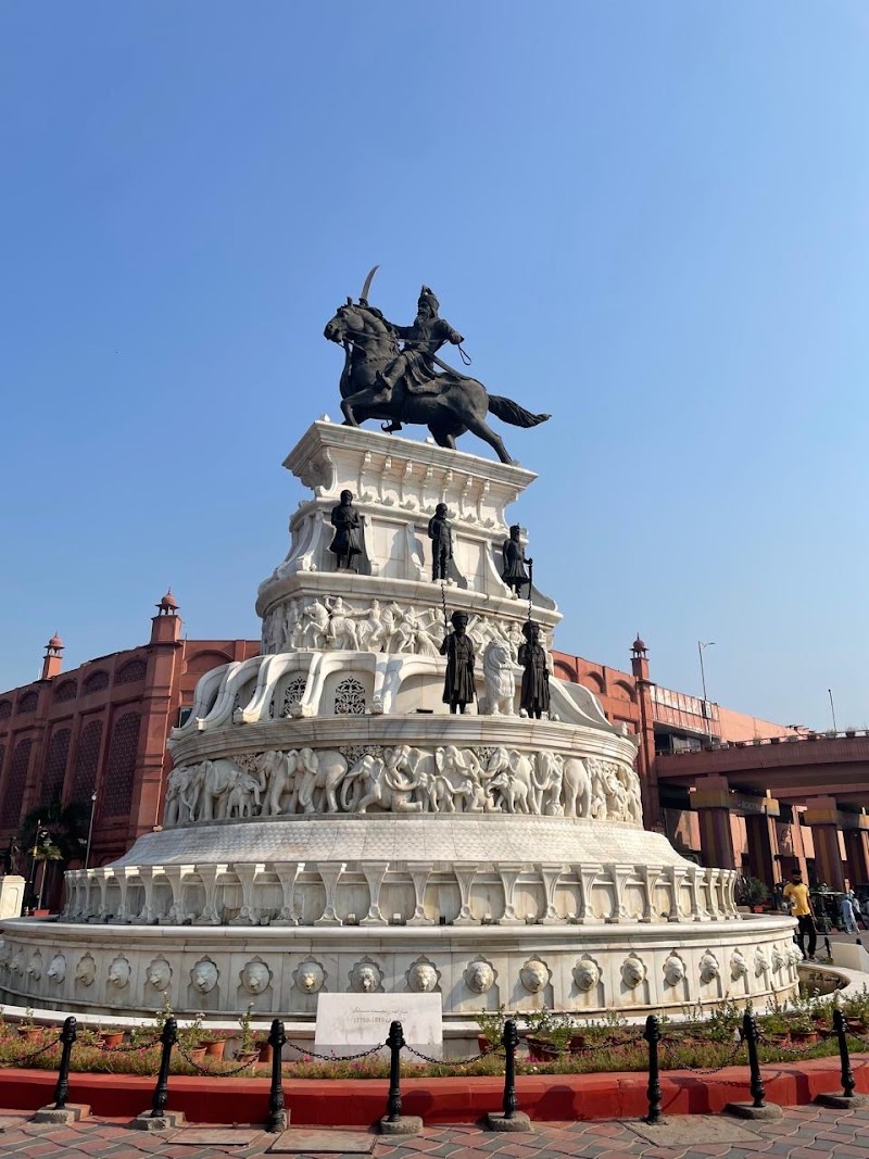 Statue of Maharaja Ranjit Singh - Statue of Maharaja Ranjit Singh, Shop no 12 to 15, JVFH+JRH Dharam Singh Market, 143 001, Chowk Phuwara, Town Hall, Katra Ahluwalia, Amritsar, Amritsar Cantt., Punjab 143006, India