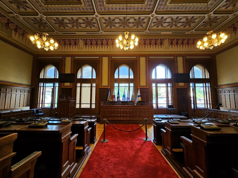 Gradska vijećnica Sarajevo - Gradska vijećnica Sarajevo, Brodac 1, Sarajevo 71000, Bosnia and Herzegovina