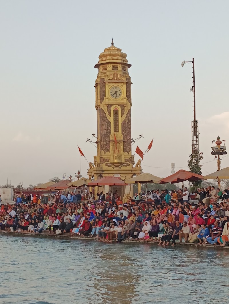 Ganga Aarti Viewing Spot - Ganga Aarti Viewing Spot X54C+GFQ, Har Ki Pauri, Haridwar, Uttarakhand 249401, India
