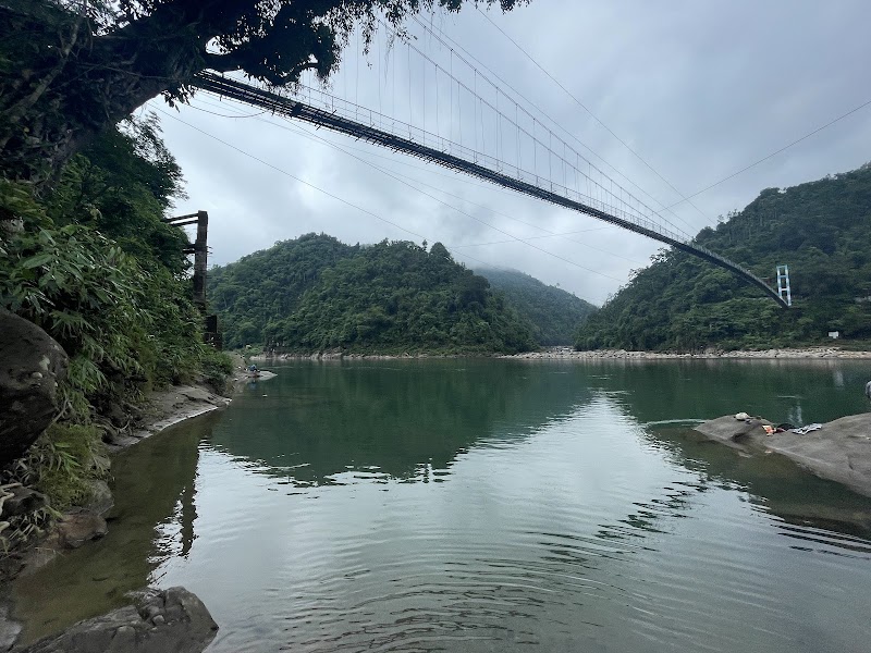 Shnongpdeng Suspension Bridge - Shnongpdeng Suspension Bridge, 6254+784, Dawki, Shnongpdeng, Meghalaya 793109, India