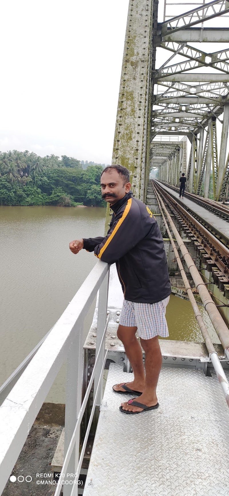 Railway Bridge, Kaikunje - Railway Bridge, Kaikunje, V2CP+J53, Netravati River Area, Mangaluru, Munnuru, Karnataka 574231, India