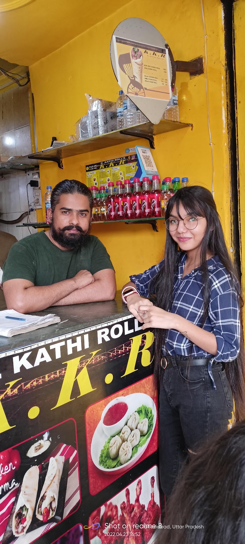 K K R(K.Kathi Rolls) - K K R(K.Kathi Rolls) Plot 826, Shop no.1.Sahibabad, Shalimar Garden Extension I, Rajendra Nagar, Shalimar Garden Extension I, Shalimar Garden, Sahibabad, Ghaziabad, Uttar Pradesh 201006, India