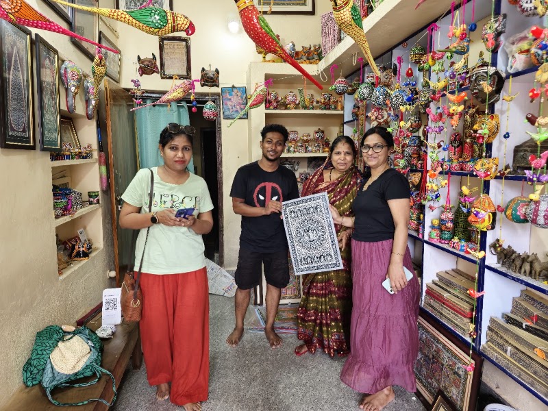Pattachitra Artist Chandan - Pattachitra Artist Chandan Raghurajpur Rd, Raghurajpur, Chandanpur, Jagannathballava, Odisha 752012, India