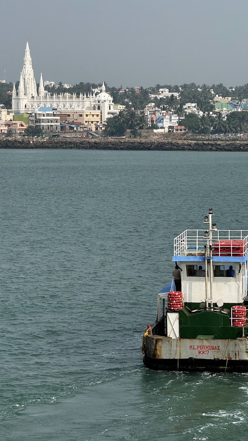Vivekananda Rock Memorial Ferry Terminal - Vivekananda Rock Memorial Ferry Terminal, 3HH3+CXW, Unnamed Rd, Kanniyakumari, Tamil Nadu, India