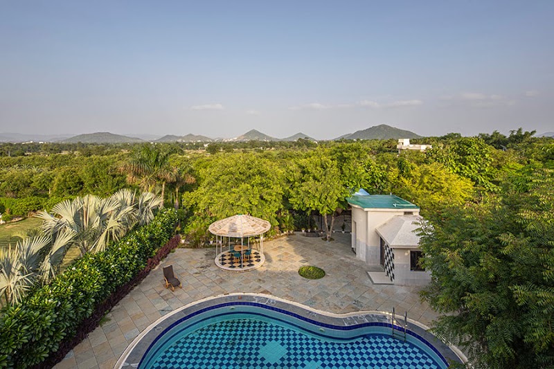 StayVista at The Wild Orchid | Holiday Home with Swimming Pool in Udaipur - StayVista at The Wild Orchid | Holiday Home with Swimming Pool in Udaipur near Hill View Farm, behind TB Hospital, Badi Village, Udaipur, Liyo Ka Gurha, Rajasthan 313001, India