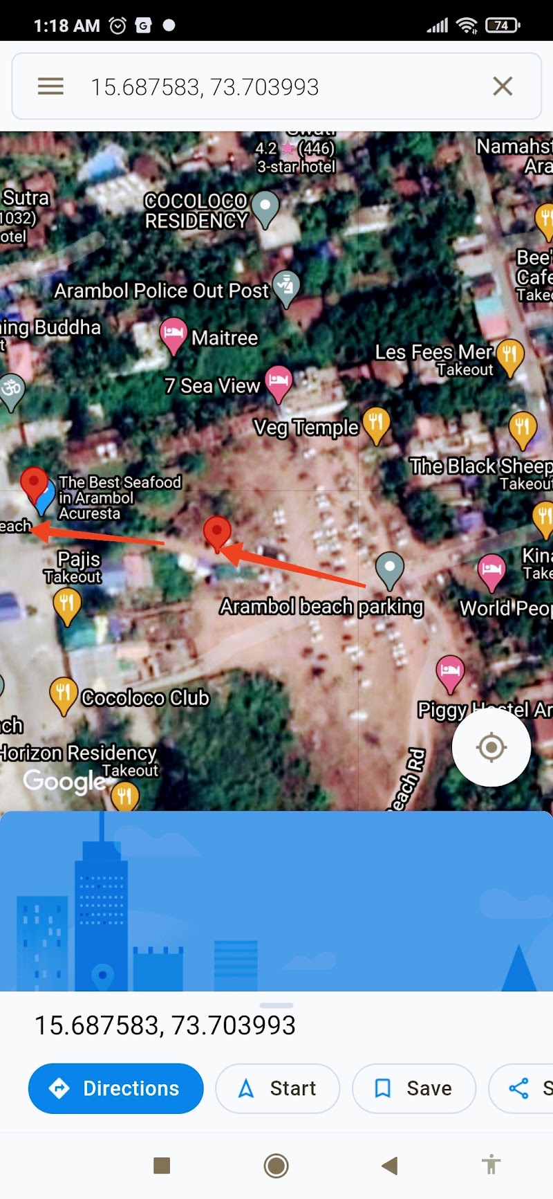 Arambol Beach Enterance - Arambol Beach Enterance, Main Beach Road, Arambol, Goa 403524, India