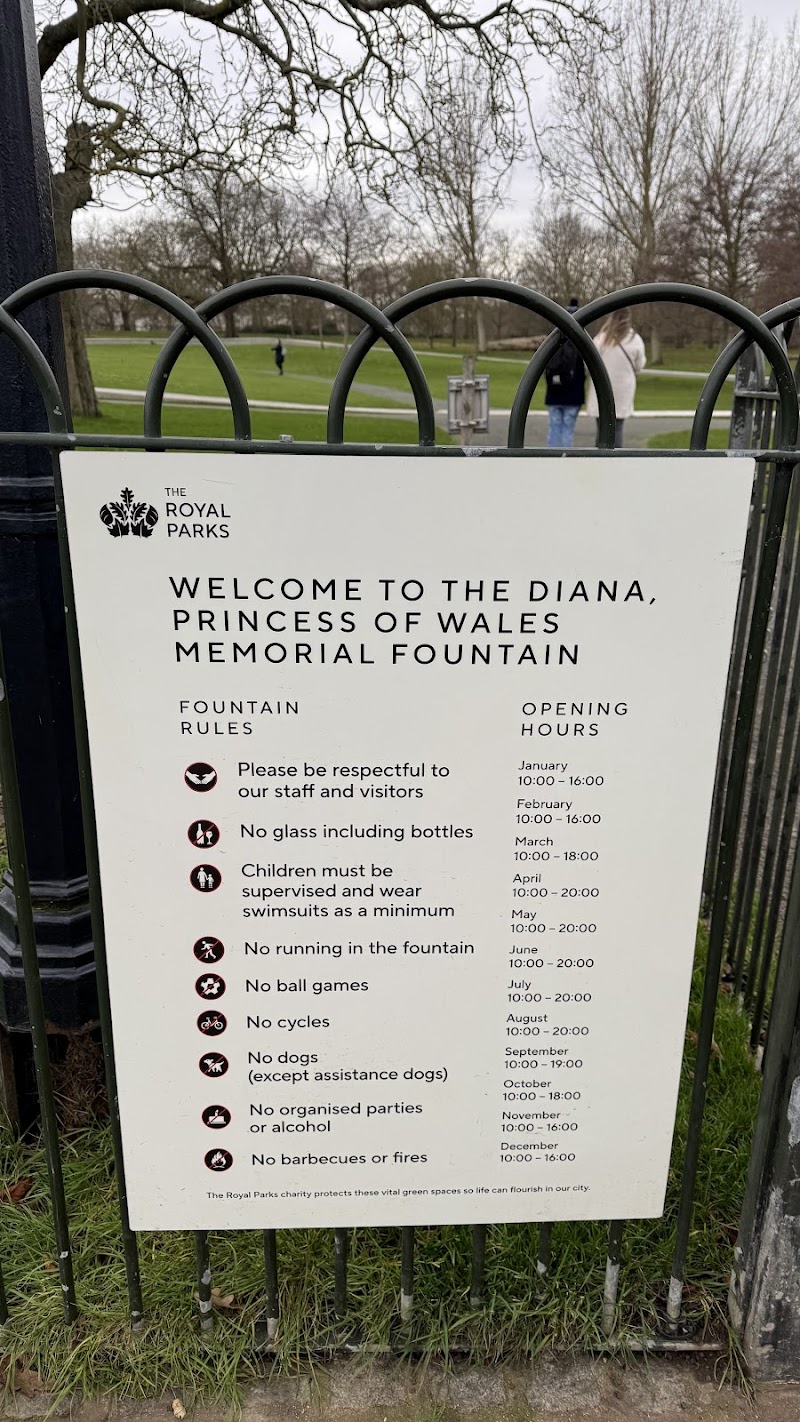 Diana, Princess of Wales Memorial Fountain - Diana, Princess of Wales Memorial Fountain W Carriage Dr, London W2 2UH, UK