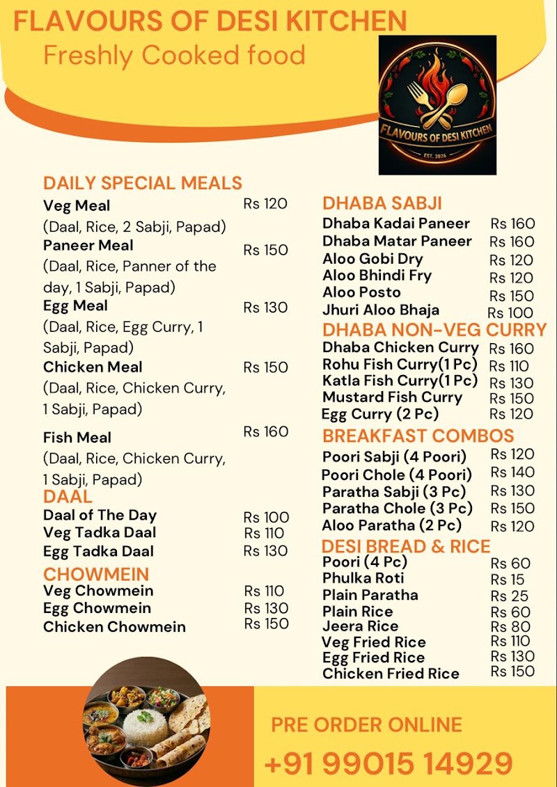 Flavours of Desi kitchen - Flavours of Desi kitchen 90, flat no 4, Ashok Reddy Building, Sai Sree Layout, Parappana Agrahara, Bengaluru, Karnataka 560100, India