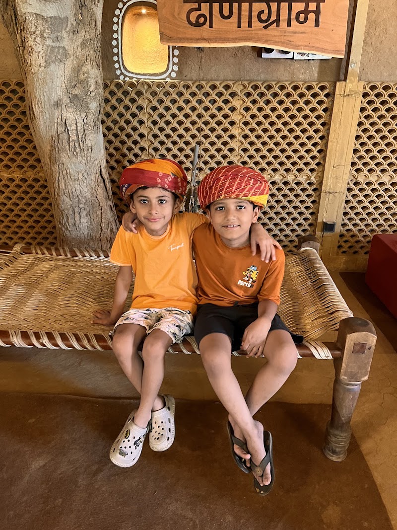 ढाणीग्राम Dhanigram - The Village Restaurant - ढाणीग्राम Dhanigram - The Village Restaurant opposite Rajasthan Vidyapeeth College, Pratap Nagar, Udaipur, Rajasthan 313001, India