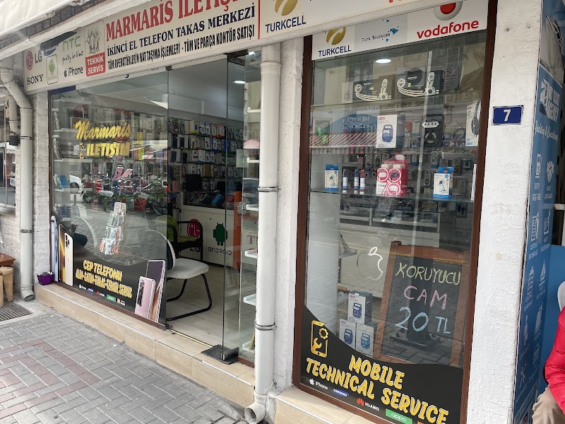 (telefon dükkanı)Marmaris İletişim - (telefon dükkanı)Marmaris İletişim Tepe, 33. Sk. No:7, 48700 Marmaris/Muğla, Türkiye