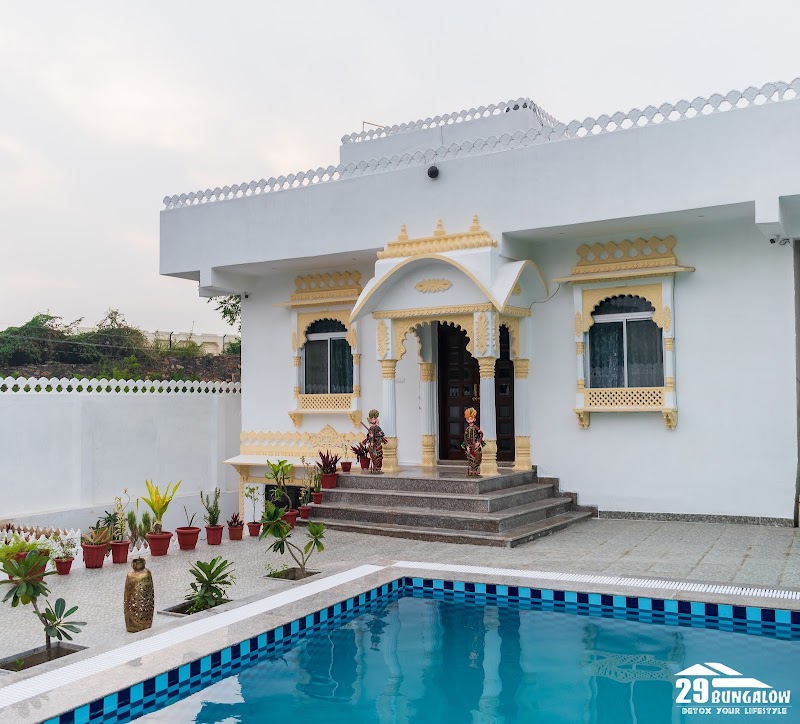 FabEscape 29 Bungalow Royal Heritage Villa - FabEscape 29 Bungalow Royal Heritage Villa Main, Kodiyat Main Rd, near Lucky Restaurant Before Kalarohi, Kodiyat, Bujra, Rajasthan 313001, India
