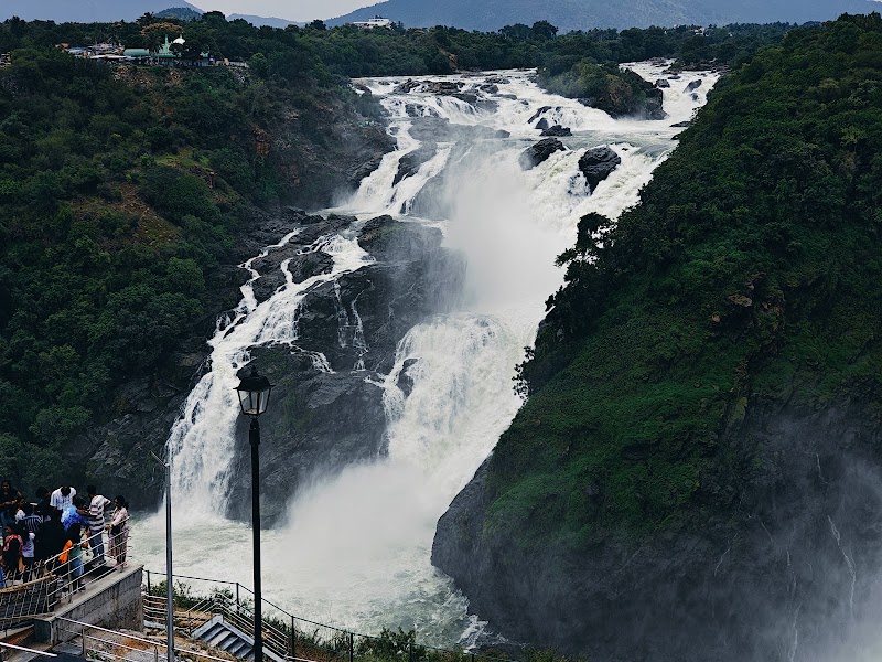 Shivanasamudra Falls - Shivanasamudra Falls, Shivanasamudra, Karnataka, 75V9+H6R, Cauvery Beat, Belakavadi, Karnataka 571430, India