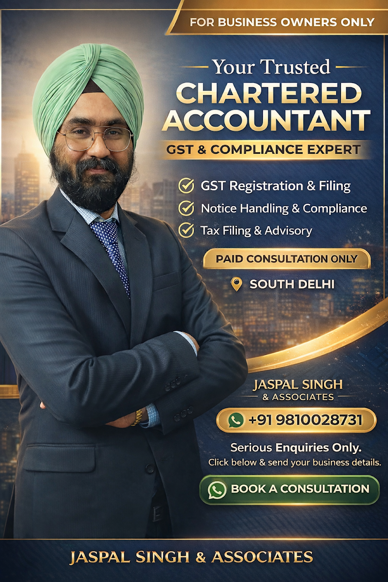 Jaspal Singh & Associates ( Chartered Accountants) - Jaspal Singh & Associates ( Chartered Accountants), A-386, Block B, Tigri Extension, Sangam Vihar, New Delhi, Delhi 110080, India