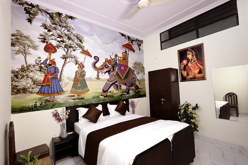 Hotel Jaipur Heritage Haveli (Airport Pick-up, Breakfast, Lunch & Dinner Available) - Hotel Jaipur Heritage Haveli (Airport Pick-up, Breakfast, Lunch & Dinner Available) Near, 22, Jawahar Circle, Opposite International Airport, Shankar Colony, Sangam Colony, Jagatpura, Jaipur, Rajasthan 302017, India
