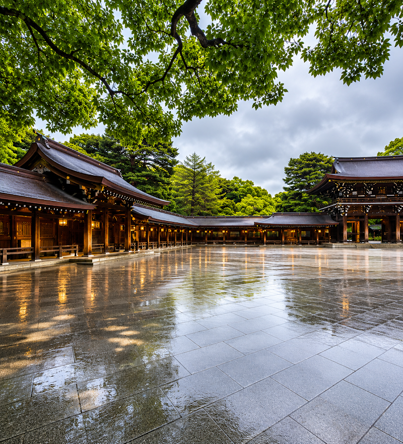 Meiji Jingu - Meiji Jingu 1-1 Yoyogikamizonochō, Shibuya, Tokyo 151-8557, Japan