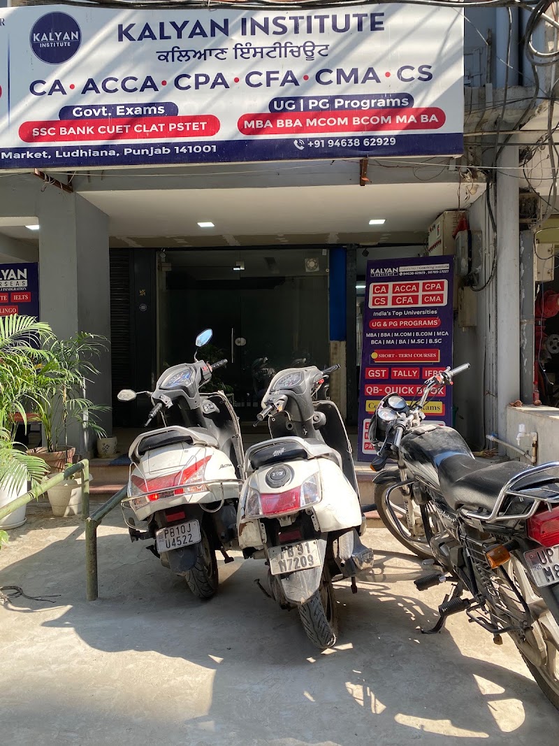 Kalyan Institute | Best CA, ACCA, CS, CMA (US/India), CPA, CFA, EA & Commerce Coaching in Ludhiana