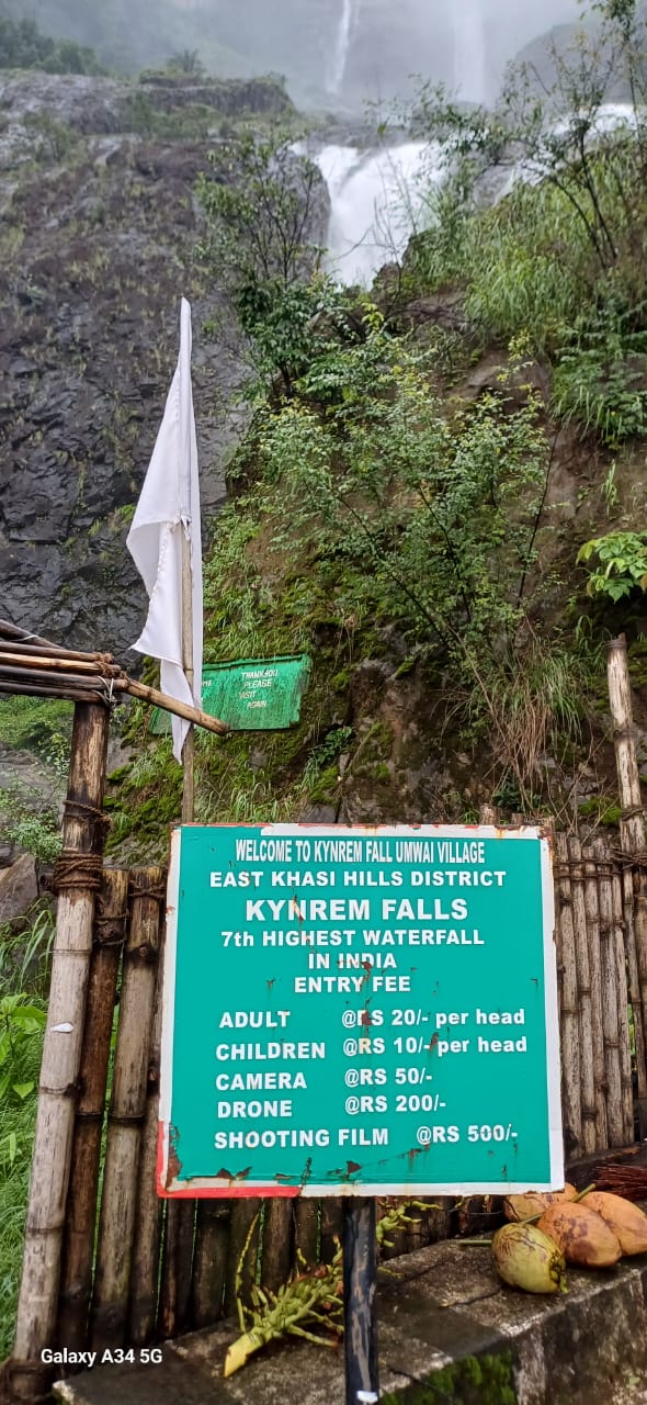 Kynrem falls - Kynrem falls 6PG8+VMV, Sohra, Meghalaya 793108, India