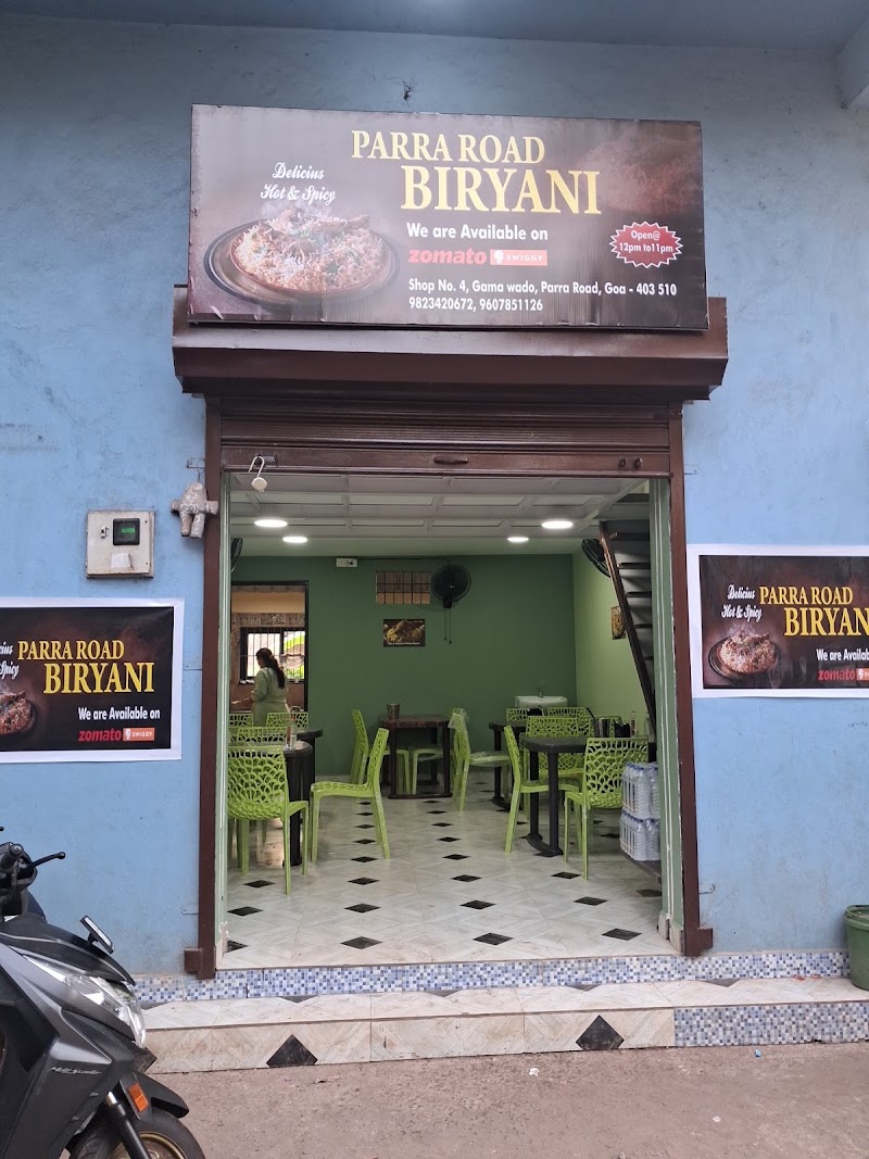 Parra road biryani - Parra road biryani, Shop No. 4, Gama wado, Parra Road, Goa - 403 510, Parra, Goa 403, India
