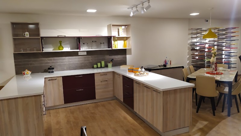 Godrej Interio Modular Kitchen Gallery Near Me, Supela (Virdi Enterprises) - Godrej Interio Modular Kitchen Gallery Near Me, Supela (Virdi Enterprises), Talkies, GE Rd, opposite Chandra Maurya, Supela, Bhilai, Chhattisgarh 490023, India