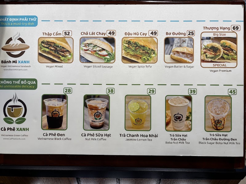 Bánh Mì XANH - Bánh Mì Chay Thượng Hạng - 2B Trần Hưng Đạo - Bánh Mì XANH - Bánh Mì Chay Thượng Hạng - 2B Trần Hưng Đạo 2B Trần Hưng Đạo, Bến Thành, Hồ Chí Minh 71012, Vietnam
