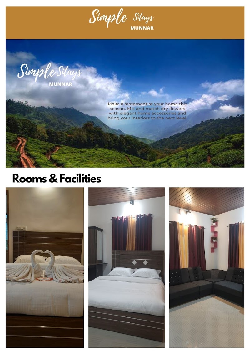Simple Stays Munnar - The Best Home Stay in Munnar - Simple Stays Munnar - The Best Home Stay in Munnar Ambalapadi - Thokkupara, Road, Anachal, Kerala 685565, India