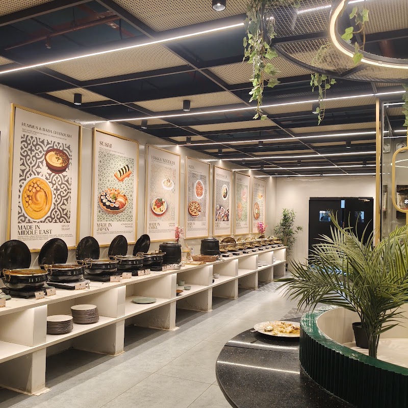 The Globe Grub | Buffet Restaurant - The Globe Grub | Buffet Restaurant SECOND FLOOR, Apurupa Towers, H.NO. 8-2-293/82/A/245, Road No. 36, behind jathara restaurant, Jawahar Colony, Jubilee Hills, Hyderabad, Telangana 500033, India