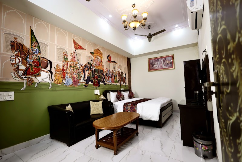 Hotel Jaipur Heritage Haveli (Airport Pick-up, Breakfast, Lunch & Dinner Available) - Hotel Jaipur Heritage Haveli (Airport Pick-up, Breakfast, Lunch & Dinner Available) Near, 22, Jawahar Circle, Opposite International Airport, Shankar Colony, Sangam Colony, Jagatpura, Jaipur, Rajasthan 302017, India