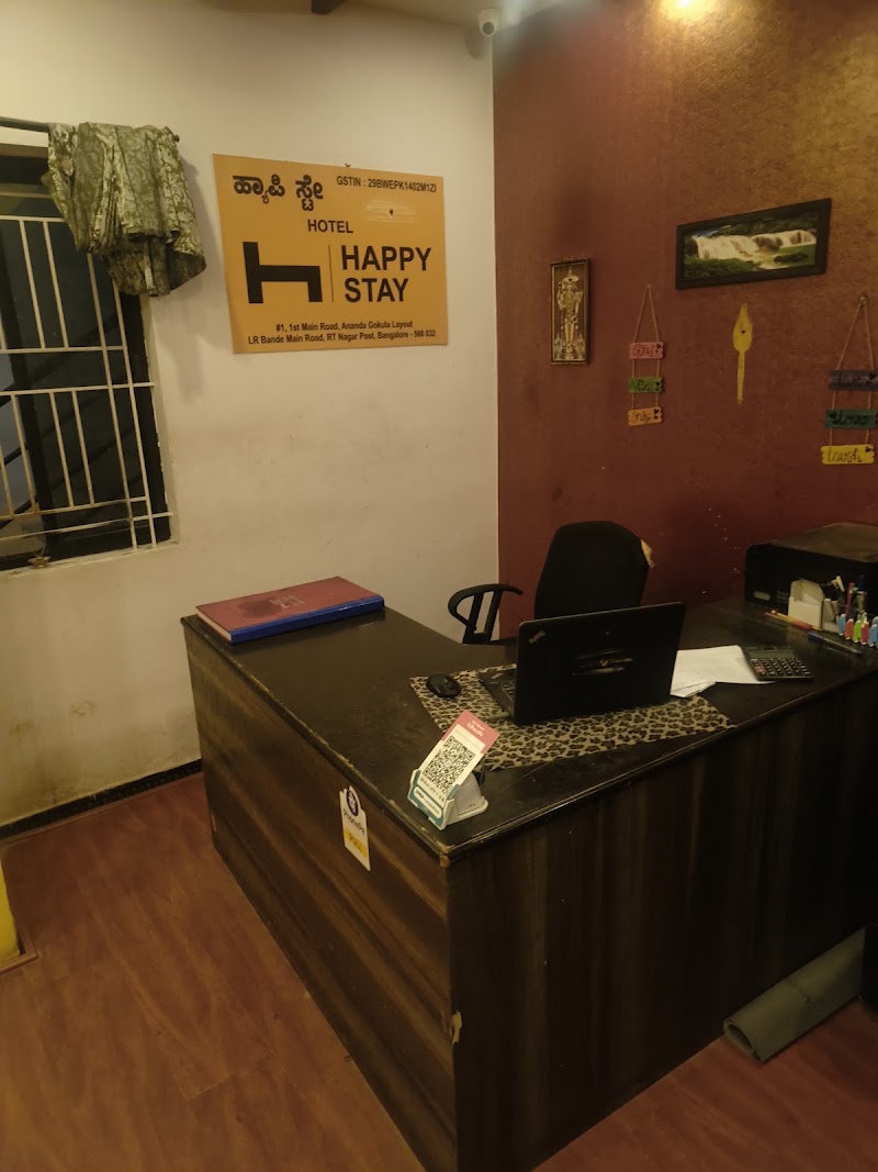 HAPPY STAY - HAPPY STAY 1, SNEHA JYOTI COMPLEX, 1st Main Rd, Anand Gokul Layout, Kaval Bairasandra, Bengaluru, Karnataka 560032, India