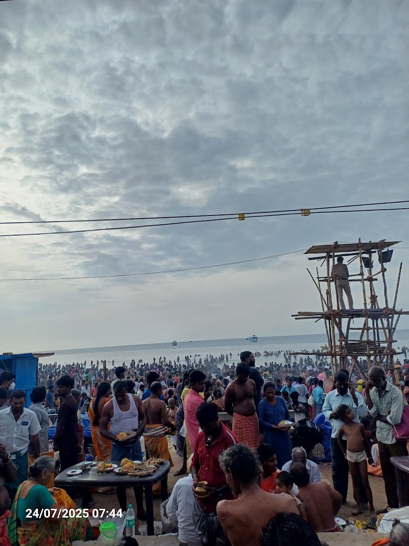 Rameshwaram Sea Shore - Rameshwaram Sea Shore, 78RC+2FW, V. O. C. Nagar, Rameswaram, Tamil Nadu 623526, India