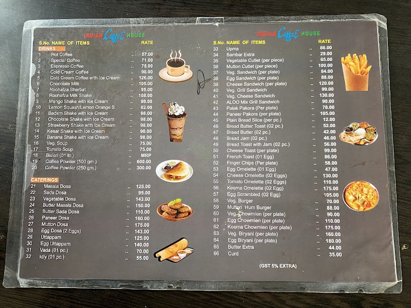 Indian Coffee House - Indian Coffee House 2nd Floor, Mohan Singh Place, Hanuman Road Area, Connaught Place, New Delhi, Delhi 110001, India