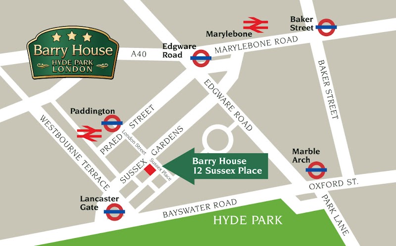 Barry House - Barry House, 12 Sussex Pl, Tyburnia, London W2 2TP, UK