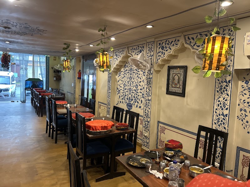 Rajasthani Thali Dal Bati Churma - Rajasthani Thali Dal Bati Churma Gayatri Sadan, AC-4, Sawai Jai Singh Hwy, near Collectorate Circle, Bani Park, Jaipur, Rajasthan 302028, India