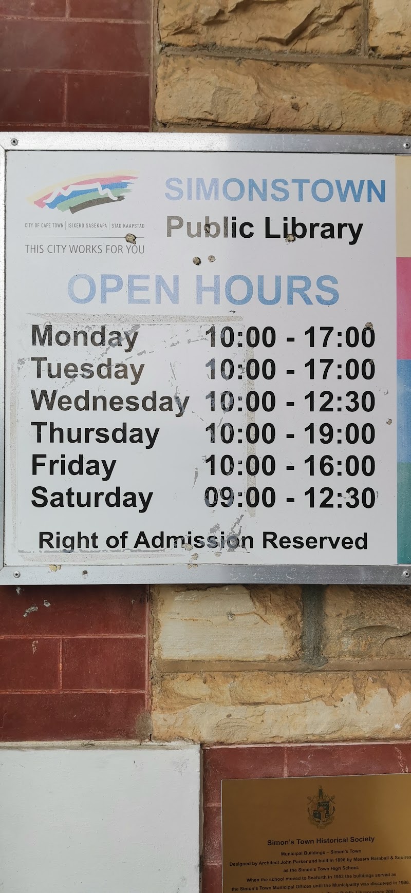 Simon's Town Public Library - Simon's Town Public Library, St George's St, Simon's Town, Cape Town, 7975, South Africa