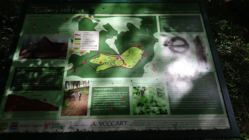 Cadbury Hill Fort - Cadbury Hill Fort, Congresbury, Bristol BS49 5AH, UK